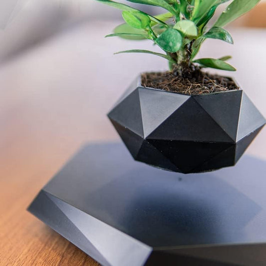 Levitating Plant Pot – 360° Magnetic Floating Bonsai Planter